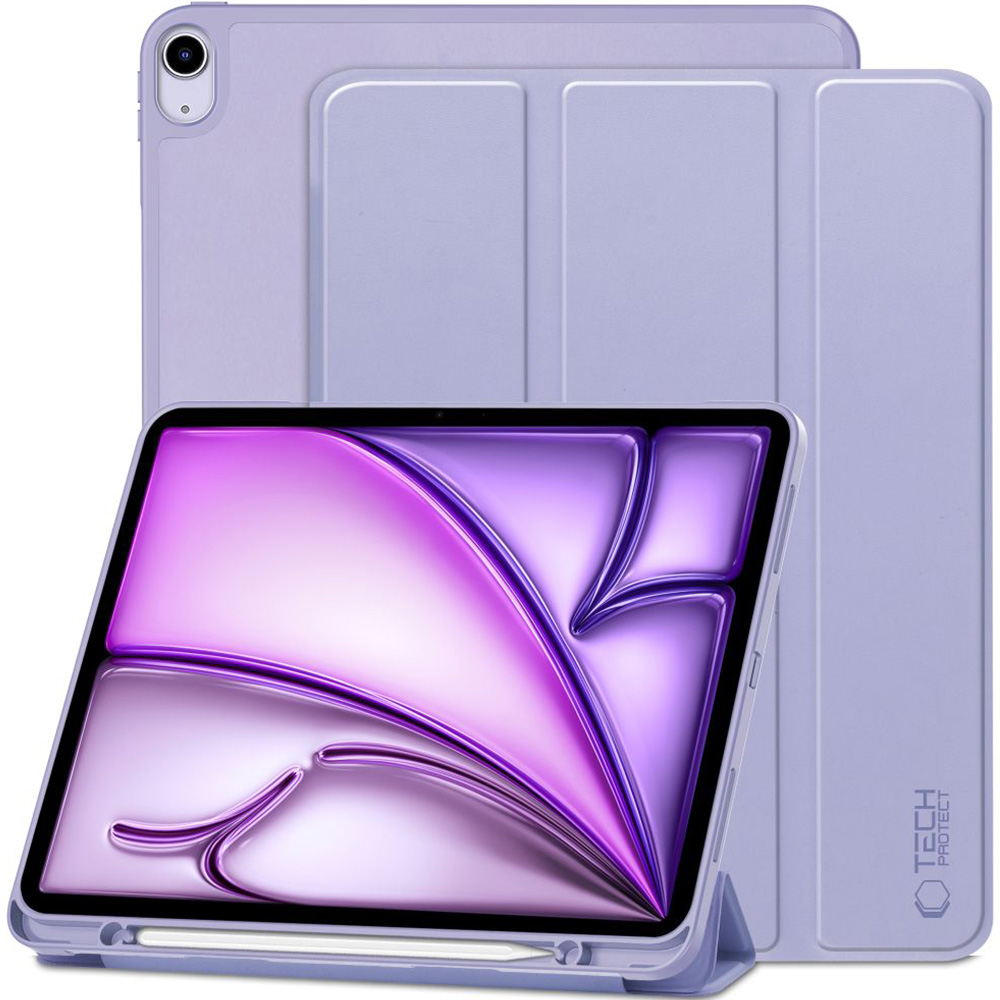 Etui Tech-Protect SC Pen do iPad Air 13" 2024, fioletowe